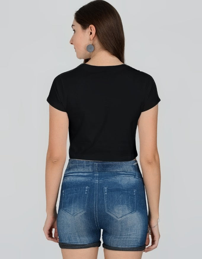 Crop Top printed for women