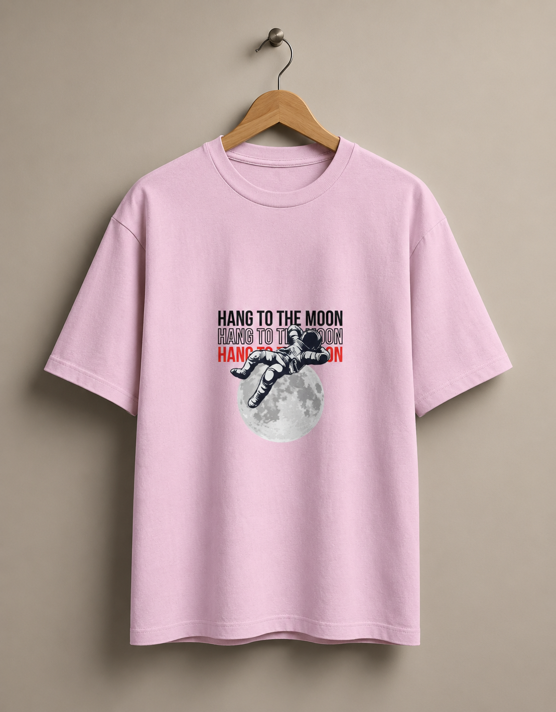 Moon Astronaut Oversized T-Shirt.