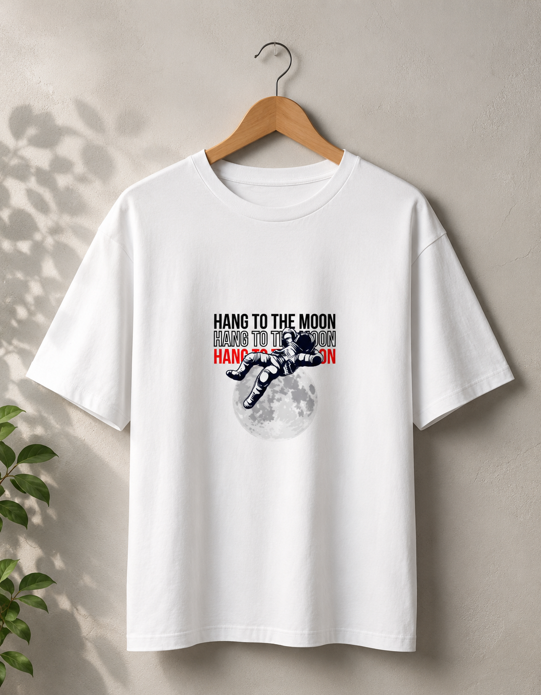 Moon Astronaut Oversized T-Shirt.
