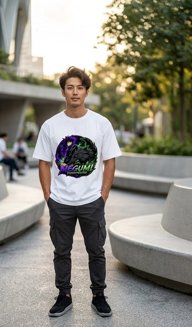 Anime  printed unisex oversize t-shirt.