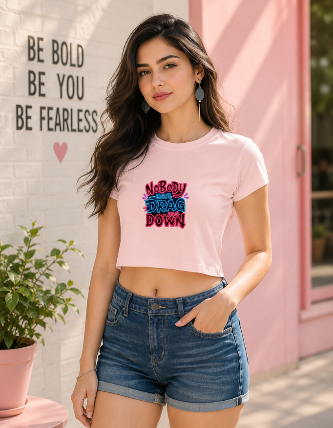 Crop Top printed for women